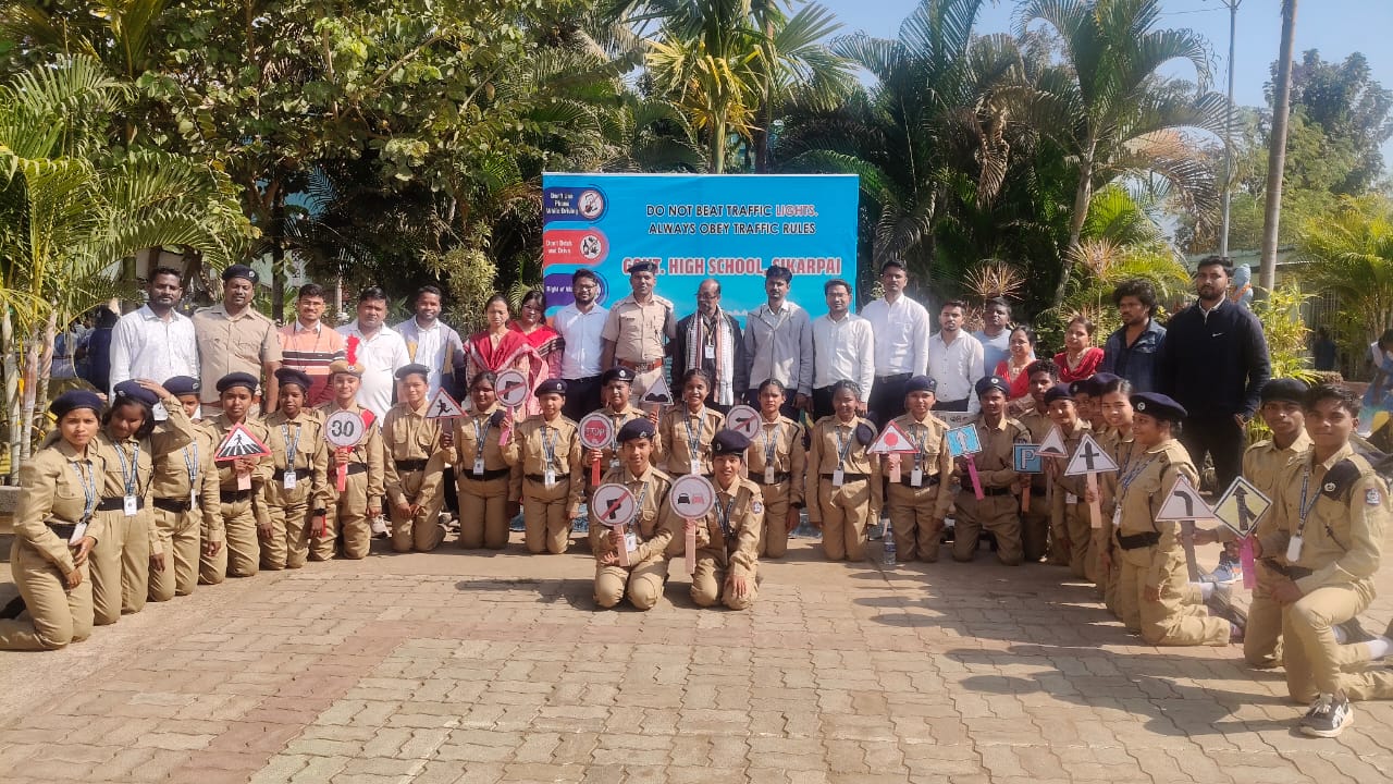 ସଡକ ସୁରକ୍ଷା ମାସ ପାଳନ