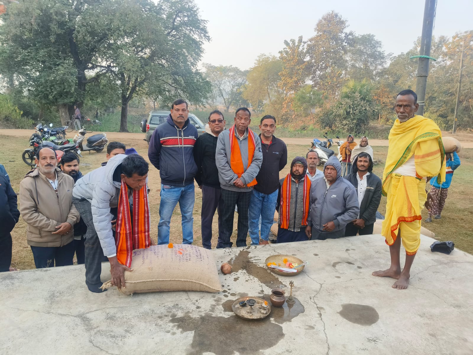 ଭୂଷଳରେ ଧାନମଣ୍ଡି ଉଦଘାଟନ